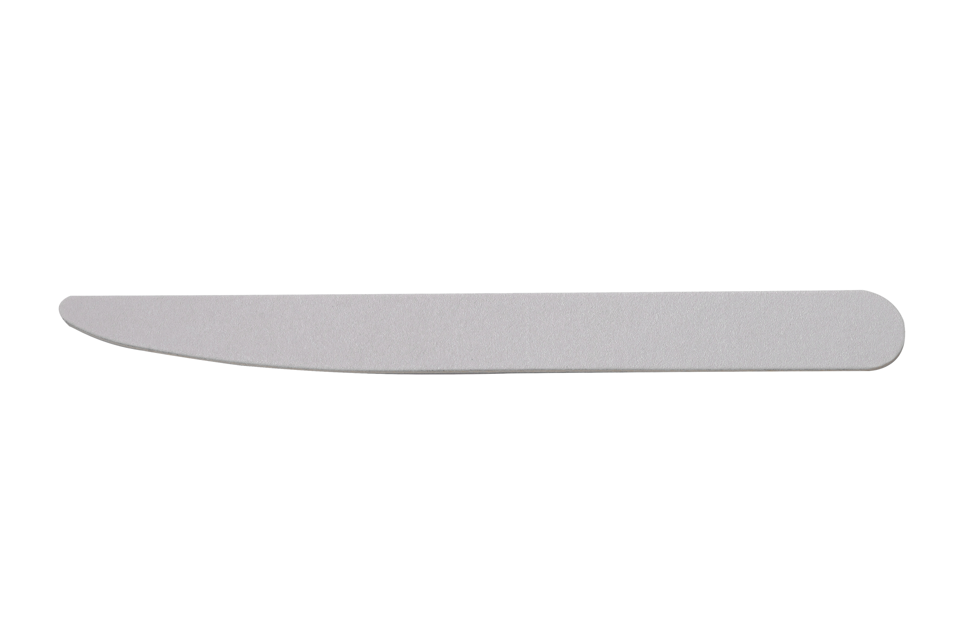 #100/180, Пилка на деревянной основе, прямая, длина 130 мм., цвет серый, KAIZER PRO